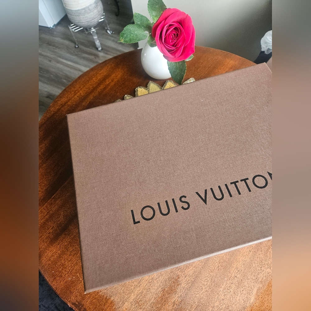Authentic Louis Vuitton Brown Empty Box - image 8